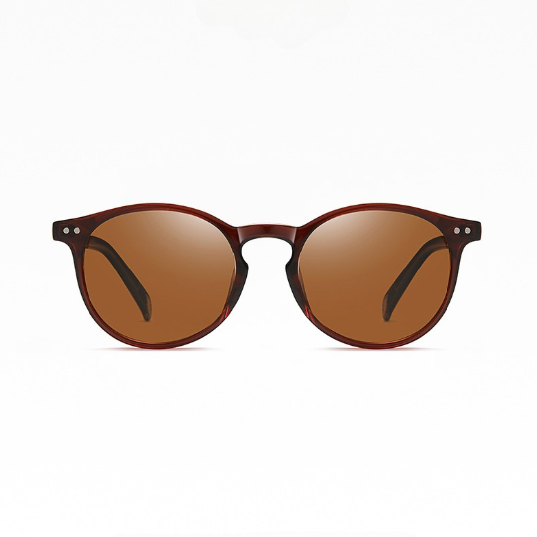 Herren Sonnenbrille | Retro | Rund | Sommer