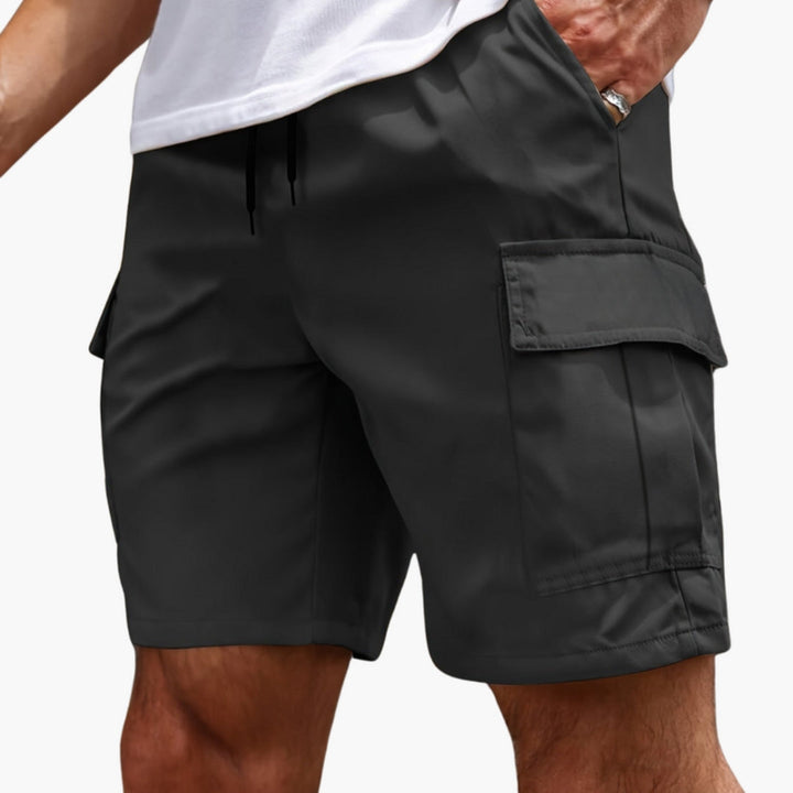 Herren Cargo Shorts | Gerade Passform | Seitentaschen | Sommer