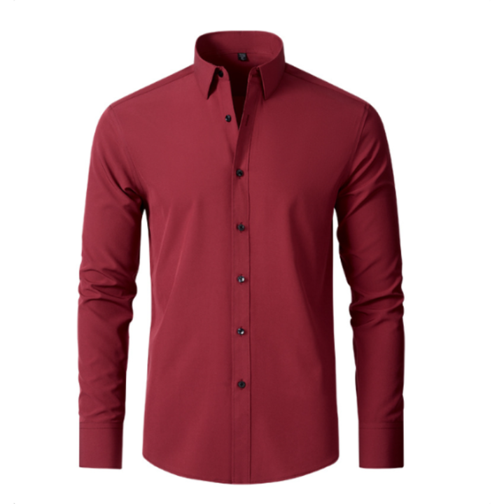 Herren Hemd | Knitterfreies Stretch Design | Modernes Herren Kleider