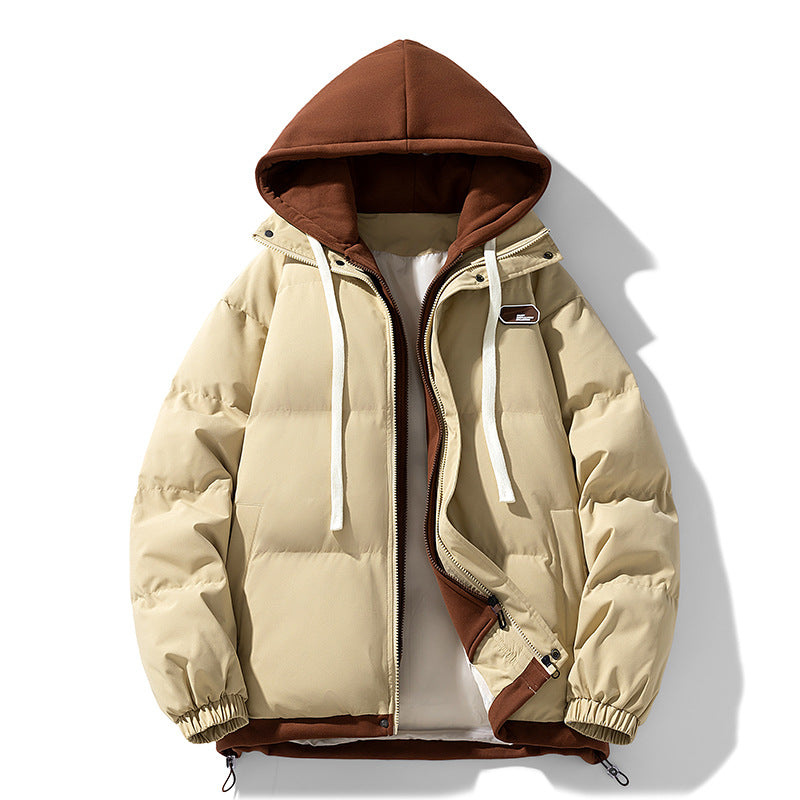 Jacke Herren | Winterjacke Herren Kapuze | Winddicht Casual Streetwear