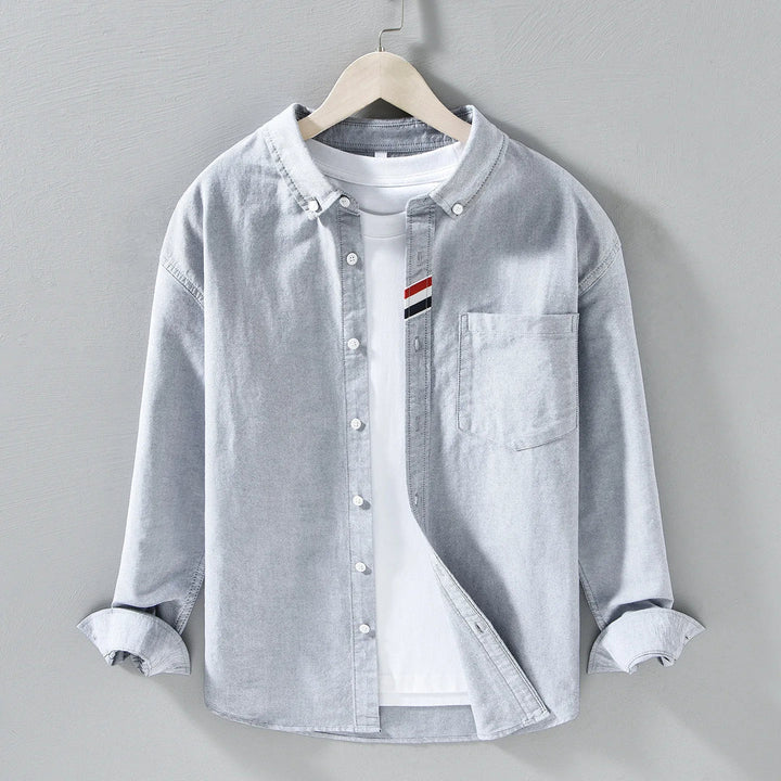 Herren Hemd | Oversized | Mit Knöpfen | Sommer