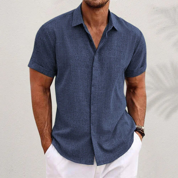Herren Hemd | Elegant | Kurzarm | Sommer