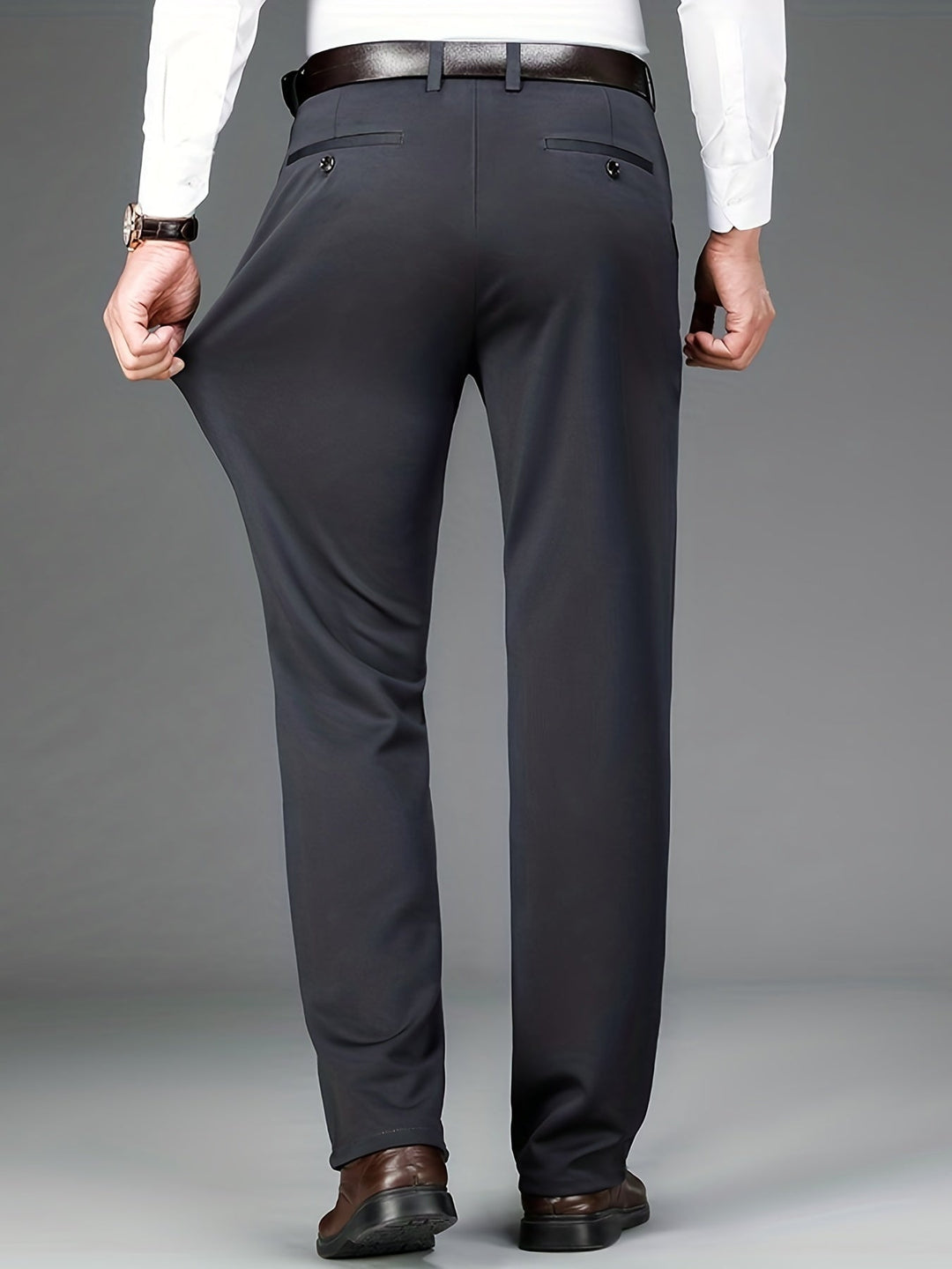 Herren Stoffhose | Gerade Passform | Eleganter Stil | Sommer