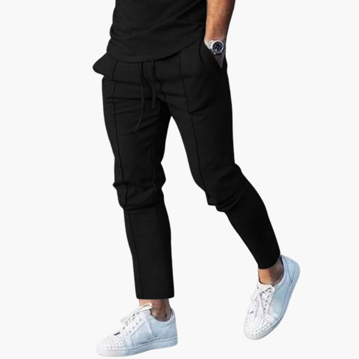 Herren Jogginghose | Schmale Passform | Kordelzug | Sommer
