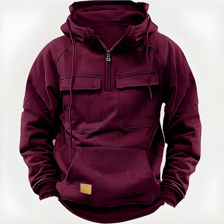 Herren Jacke | Langarm Übergangsjacke | Kapuzen Winterjacke Herren