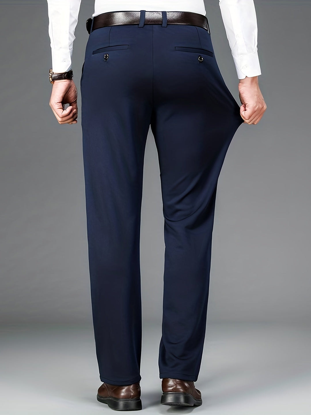 Herren Stoffhose | Gerade Passform | Eleganter Stil | Sommer