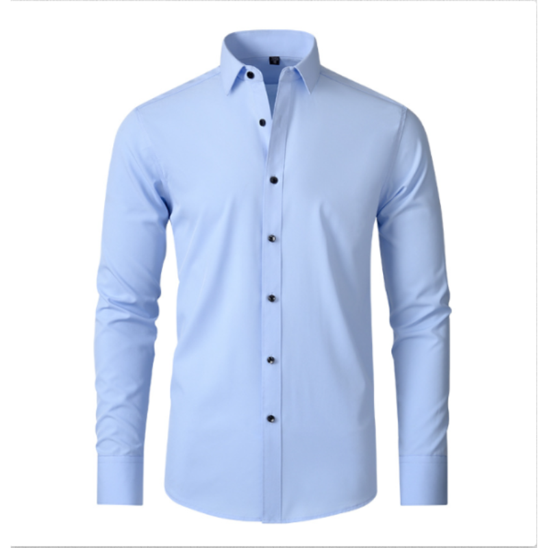 Herren Hemd | Knitterfreies Stretch Design | Modernes Herren Kleider
