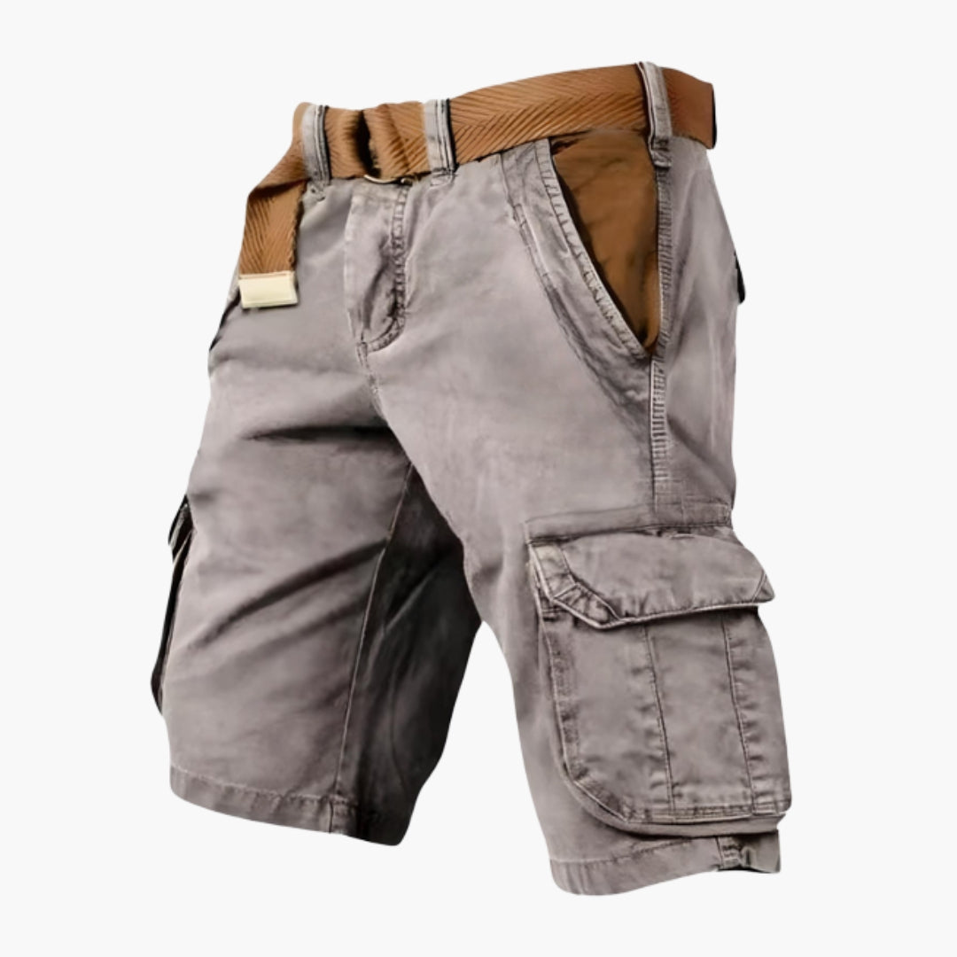 Herren Cargo Shorts | Seitentaschen | Outdoor Stil | Sommer