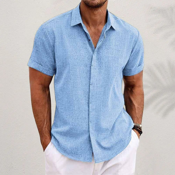 Herren Hemd | Elegant | Kurzarm | Sommer