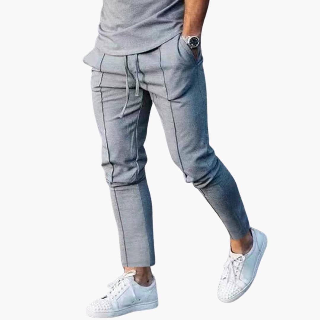 Herren Jogginghose | Schmale Passform | Kordelzug | Sommer