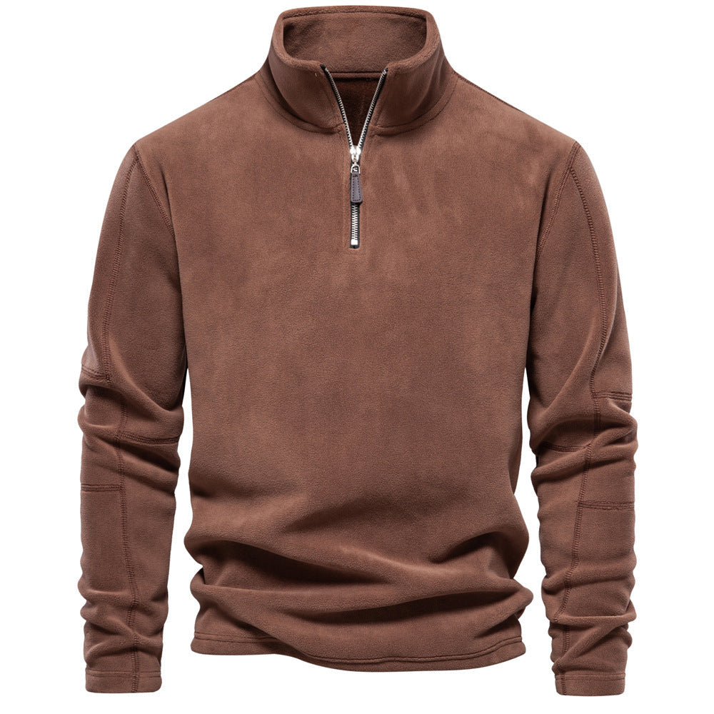 Pullover Herren | Sweatshirt Herren Zipper | Casual Stehkragen Style