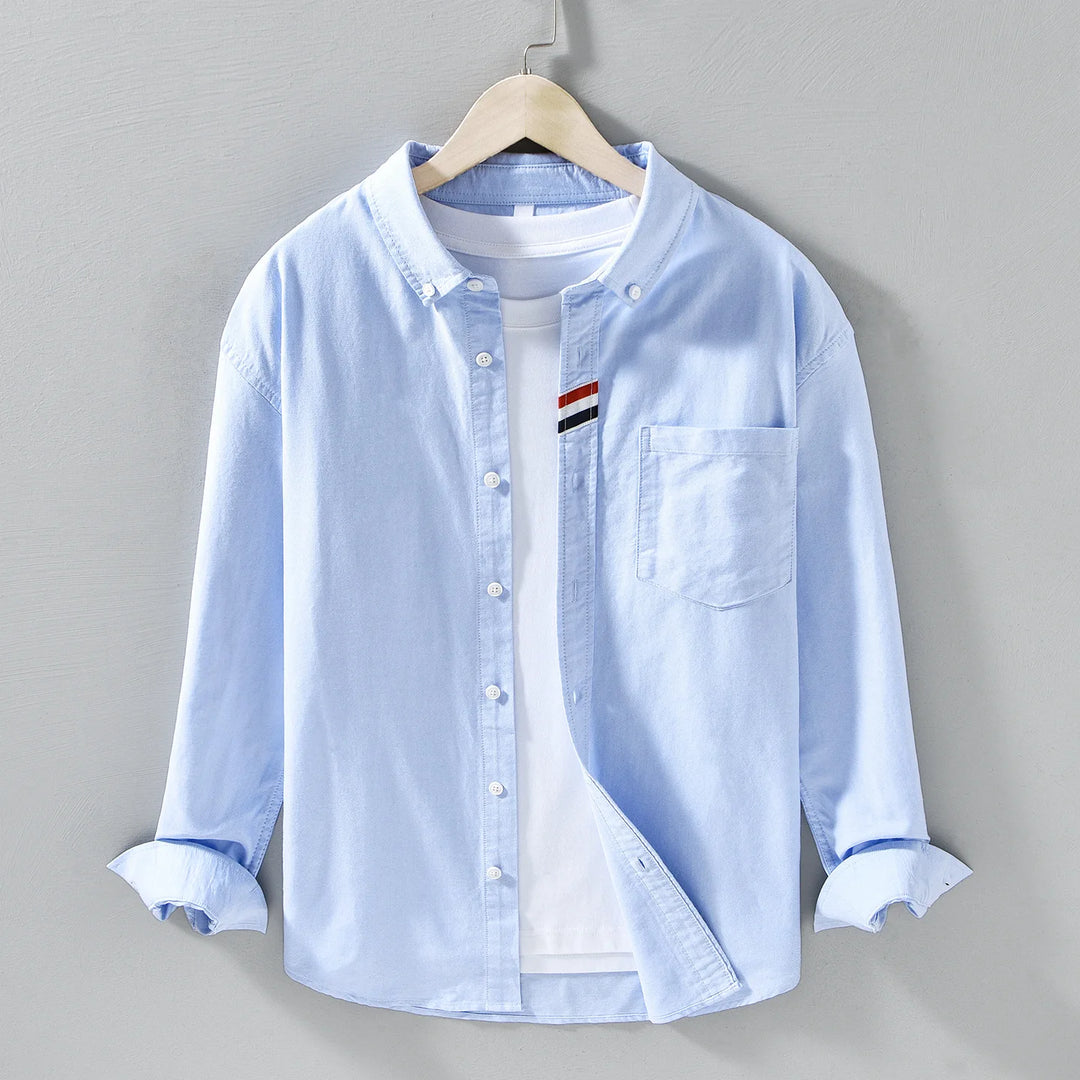 Herren Hemd | Oversized | Mit Knöpfen | Sommer