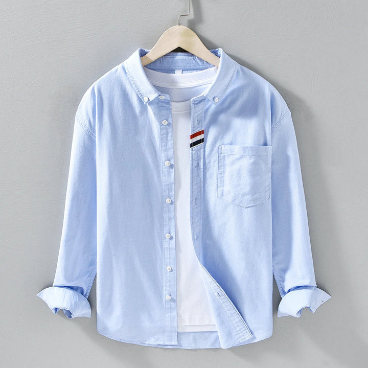 Herren Hemd | Oversized | Mit Knöpfen | Sommer