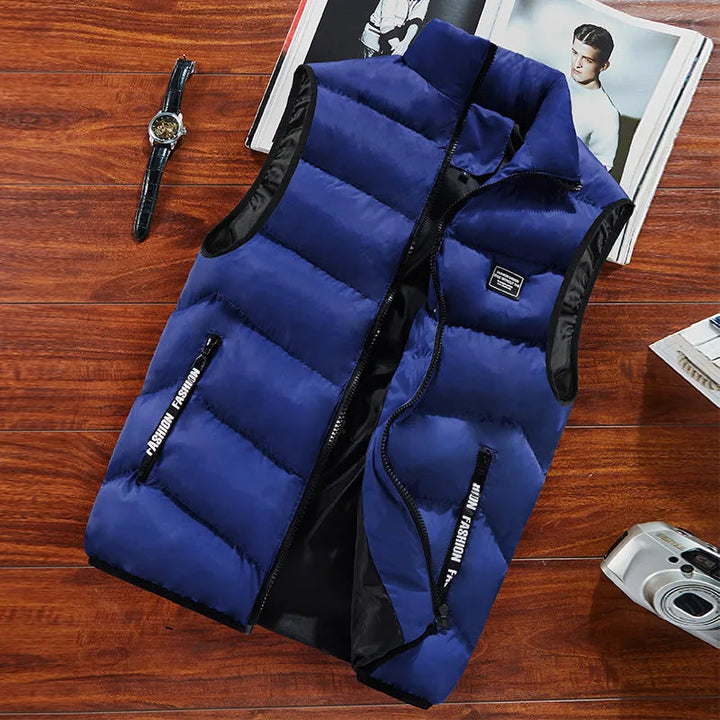 Herren Weste | Ärmellose Jacke | Weiche Arbeitskleidung