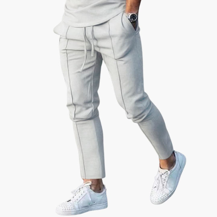 Herren Jogginghose | Schmale Passform | Kordelzug | Sommer