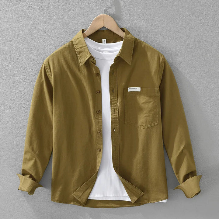 Herren Hemd | Straight | Mit Knöpfen | Sommer