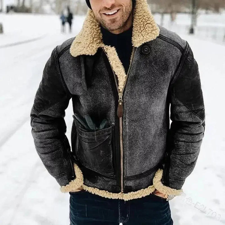 Herren Jacken | Vintage | Mit Kragen | Reißverschluss