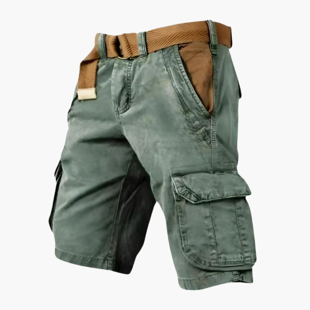 Herren Cargo Shorts | Seitentaschen | Outdoor Stil | Sommer