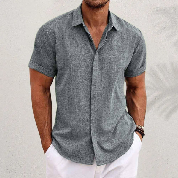 Herren Hemd | Elegant | Kurzarm | Sommer