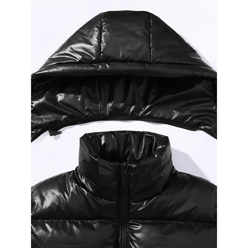 Winterjacke Herren | Elegante Jacke Herren | Stilvoller Kapuzen Komfort