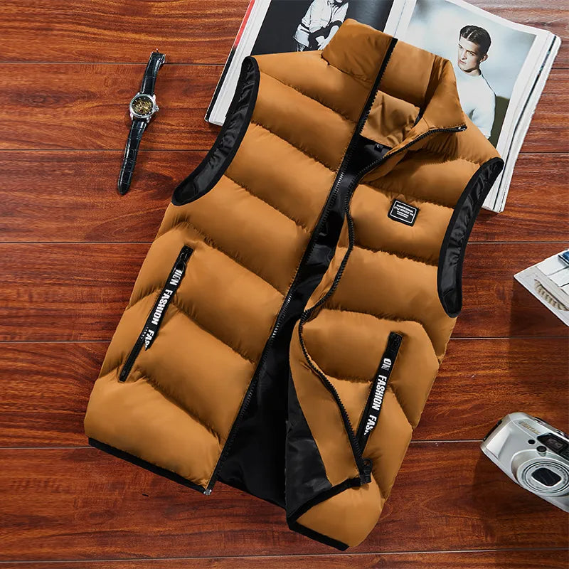 Herren Weste | Ärmellose Jacke | Weiche Arbeitskleidung