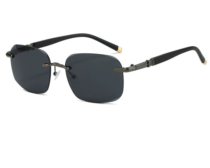 Herren Sonnenbrille | Retro | Randloses Design Edge | Sommer