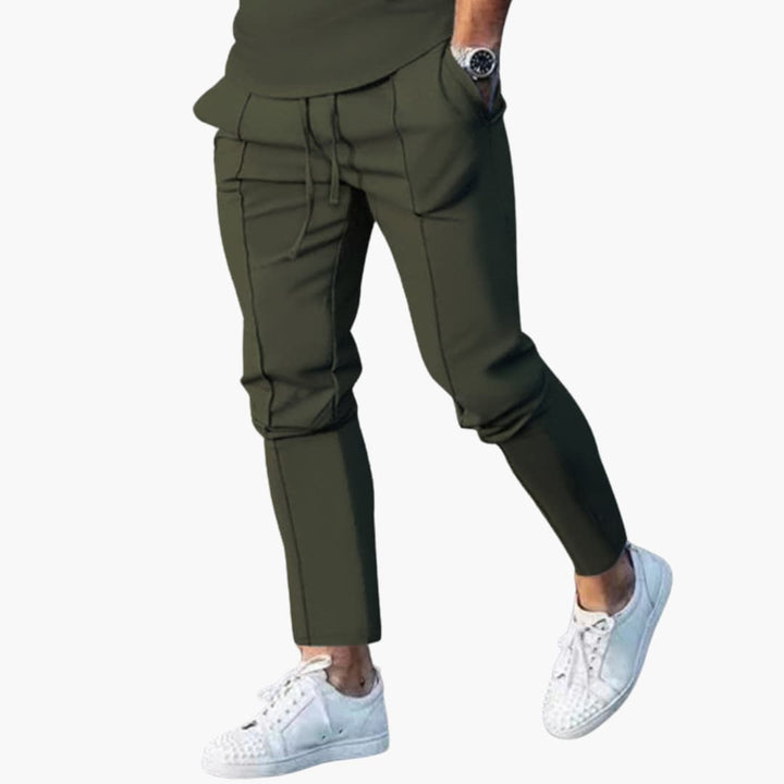 Herren Jogginghose | Schmale Passform | Kordelzug | Sommer