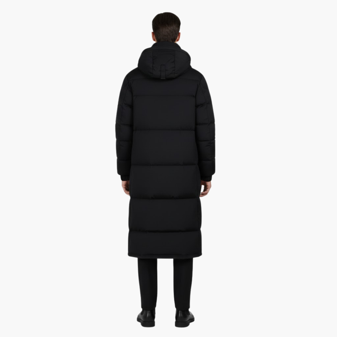 Winterjacke Herren | Langer Kapuzenmantel Warm | Urban Outdoor Jacke Herren