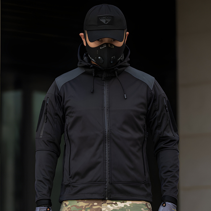 Herren Jacke | Softshell Outdoorjacke | Wetterfest Winterjacke Herren