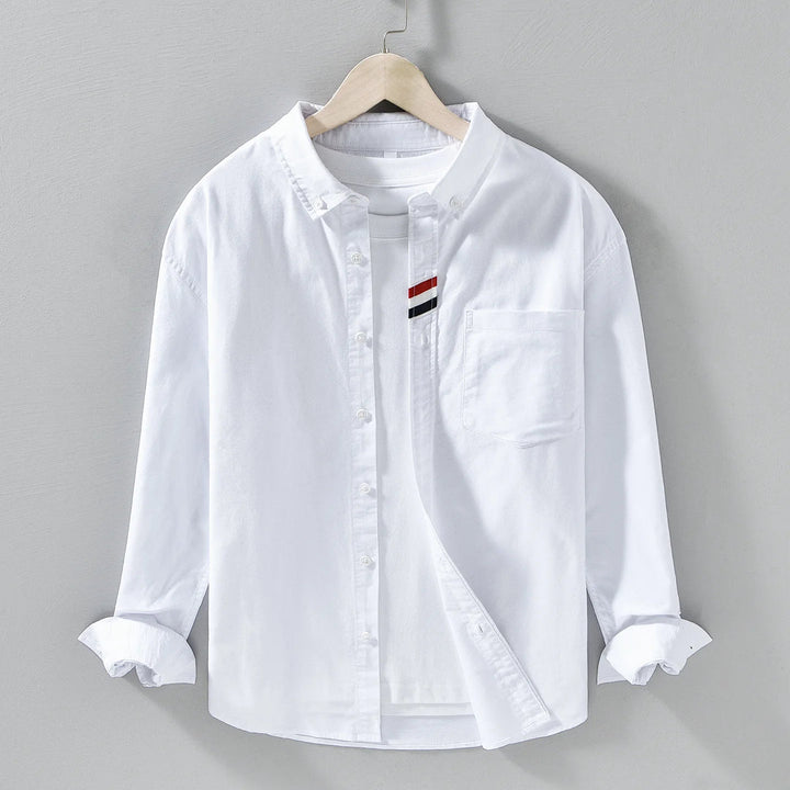 Herren Hemd | Oversized | Mit Knöpfen | Sommer