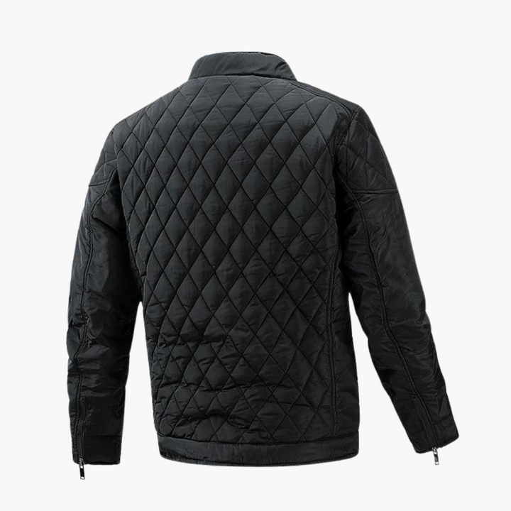 Herren Jacke | Übergangsjacke mit Stehkragen | Slim Fit Jacke