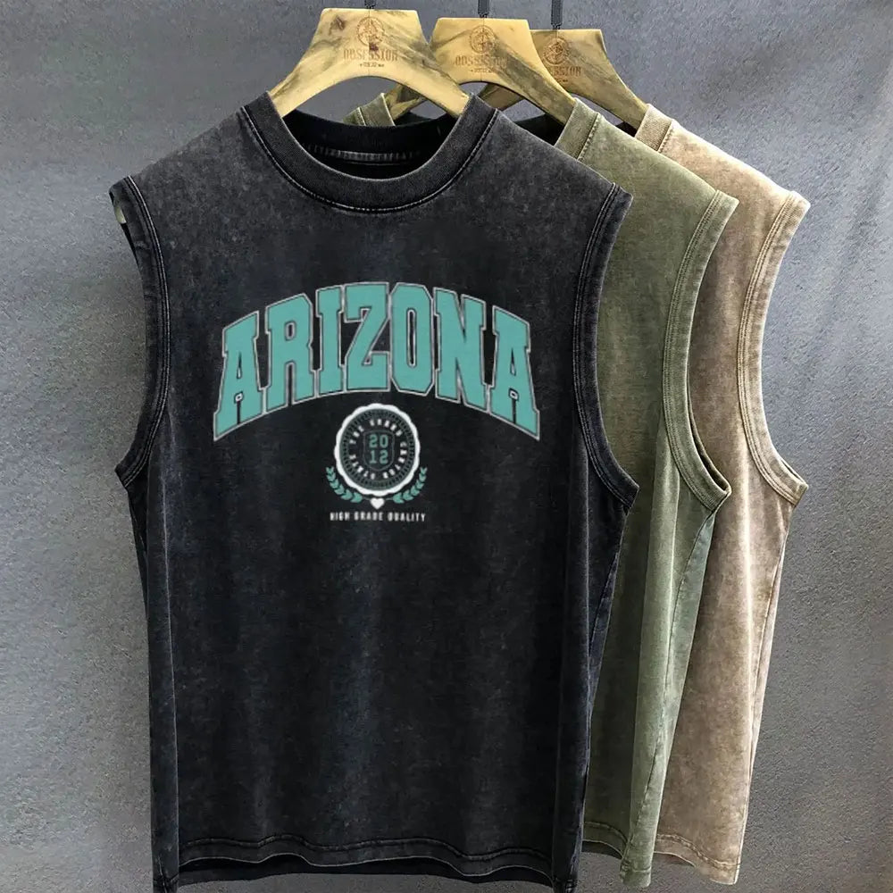 Herren Tanktop | Vintage | Ärmellos | Sommer