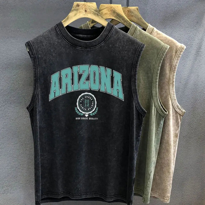 Herren Tanktop | Vintage | Ärmellos | Sommer