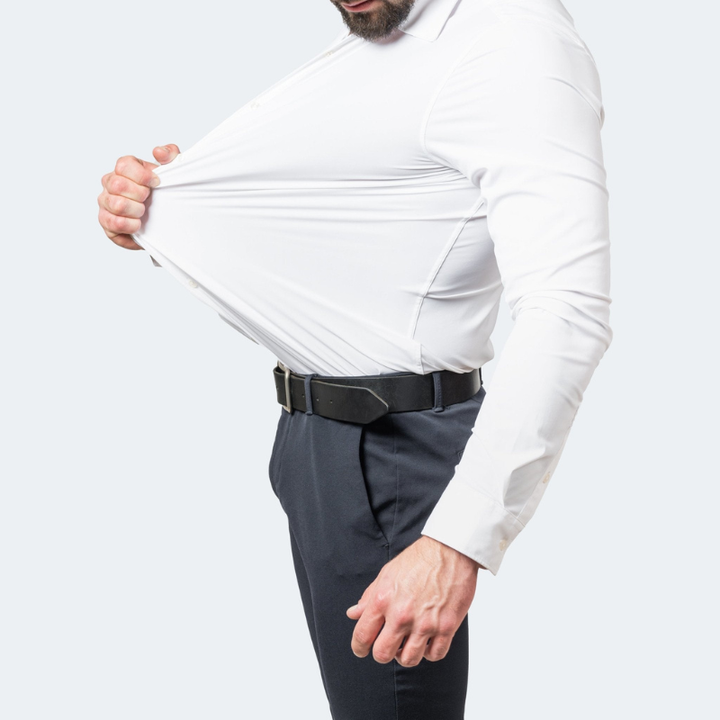 Herren Hemd | Knitterfreies Stretch Design | Modernes Herren Kleider
