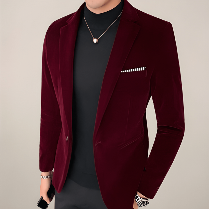 Herren Blazer | Slim Abend Jacke | Einzigartig Kleider Mode