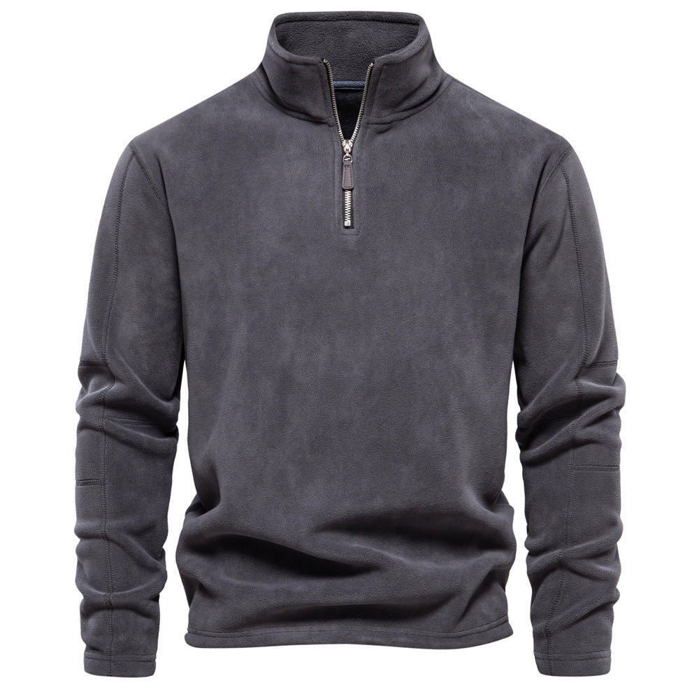 Pullover Herren | Sweatshirt Herren Zipper | Casual Stehkragen Style