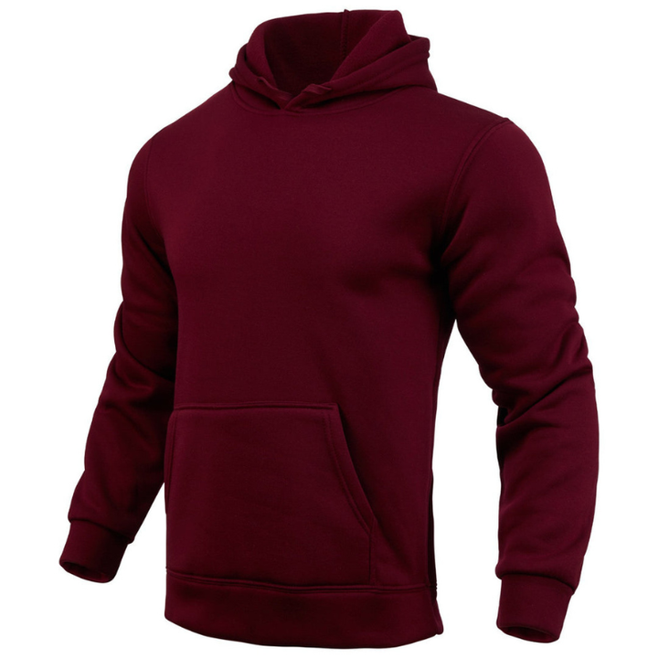 Herren Pulli | Weit geschnittener Kapuzenpullover | Bequemer Pullover