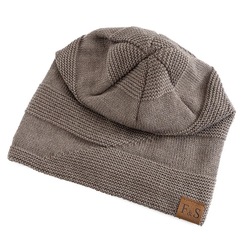 Herren Mütze | Warme Plüschgefütterte Beanie | Casual Winter Kleider