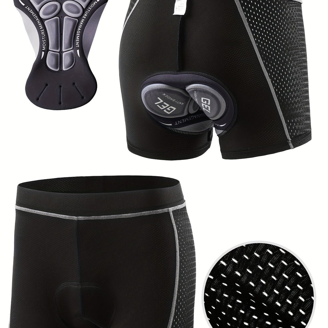 Herren Fahrradhose | Gepolstertes Design | Slim Fit | Sommer
