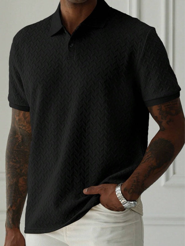 Herren Poloshirt | Elegant | Mit Knopfleiste | Sommer