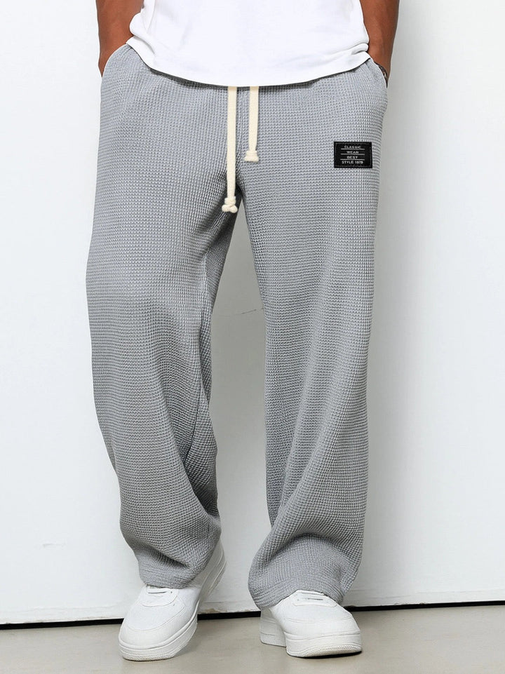 Herren Hose | Straight Leg | Mit Kordelzug | Sommer