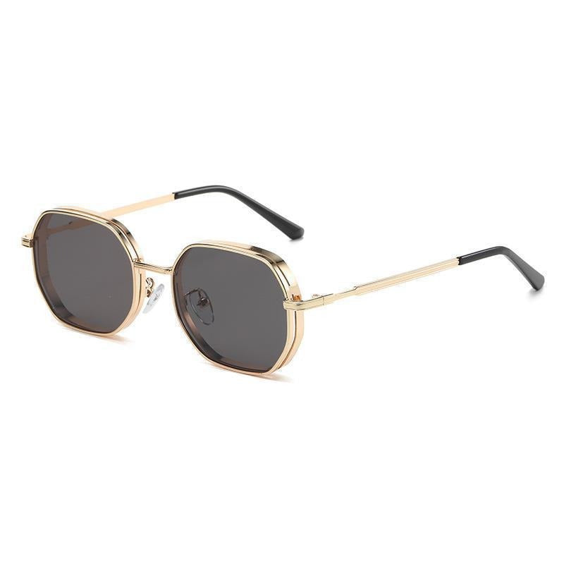 Herren Sonnenbrille | Retro Stil | Eckige Gläser | Street Sommer