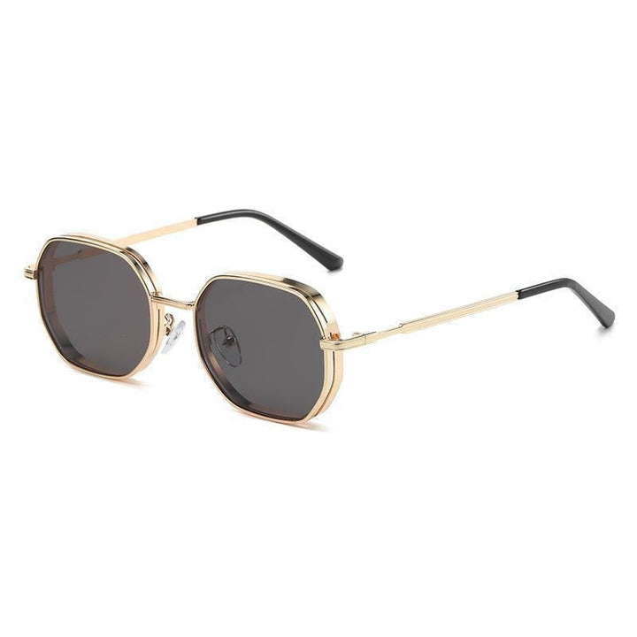 Herren Sonnenbrille | Retro Stil | Eckige Gläser | Street Sommer