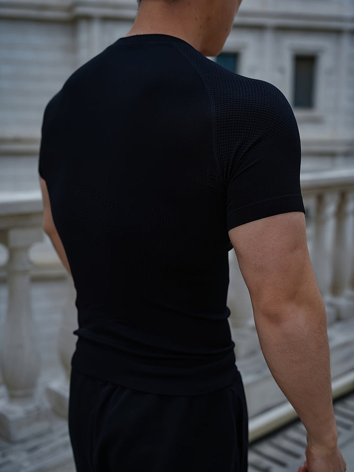Herren Sportshirt | Slimfit | Kurzarm | Sommer