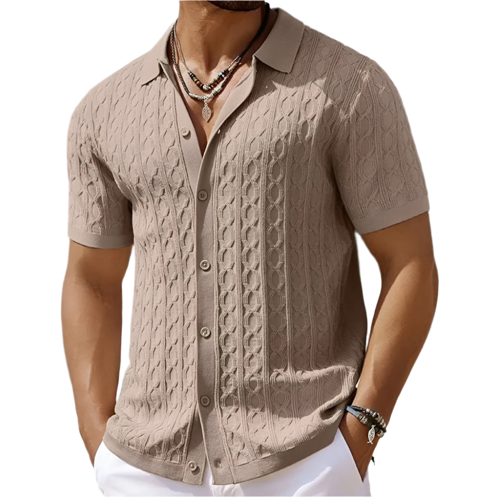 Herren Polohemd | Schmale Passform | Mit Knopfleiste | Sommer