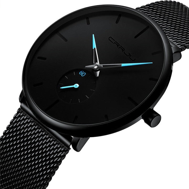 Herren Uhr | Minimalistisch | Meshband | Sommer Pulse