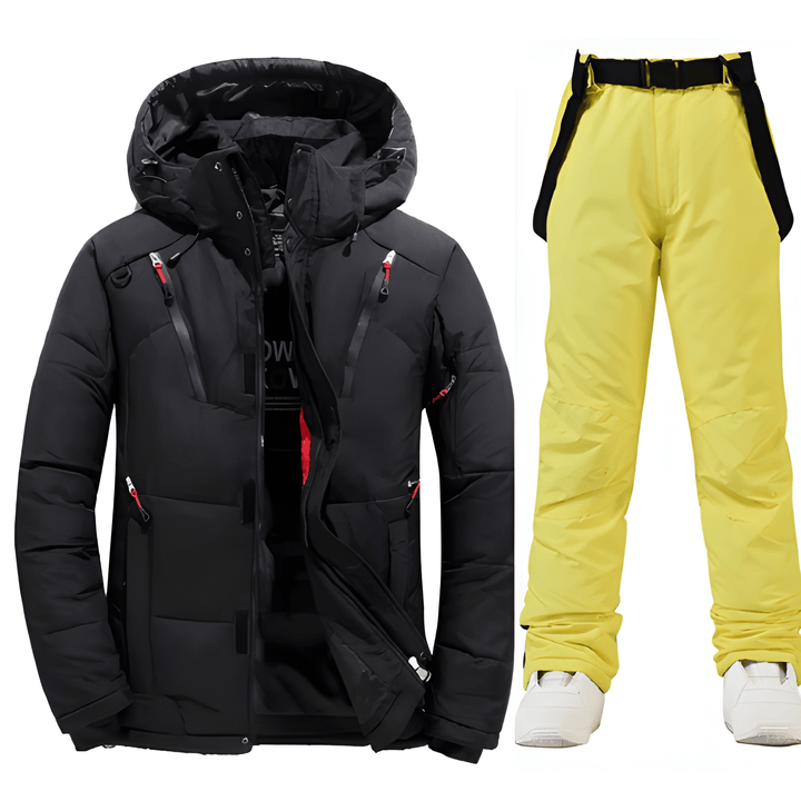 Herren Skijacke | Warmes Ski Set | Winterjacke Herren