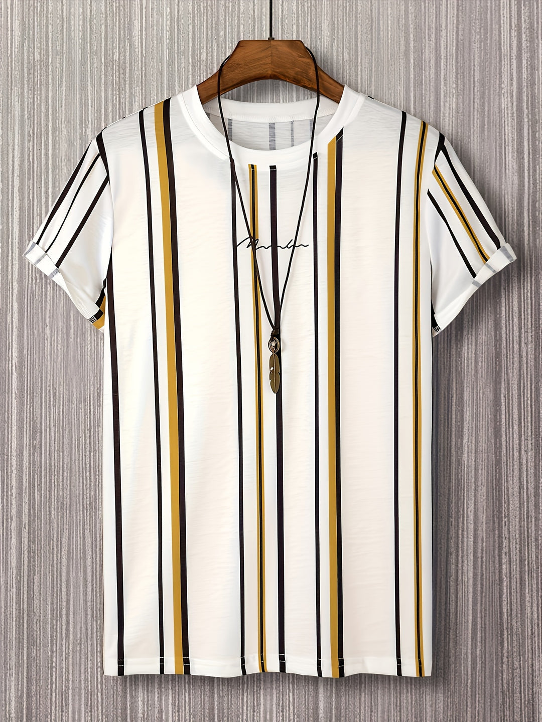 Herren T-Shirt | Regular Fit | Gestreift | Sommer