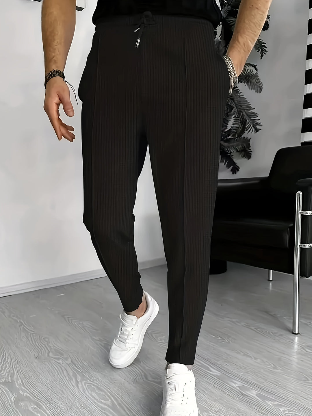Herren Hose | Tapered | Schlupfmodell | Sommer
