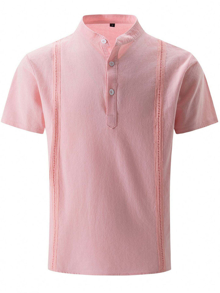 Herren Hemd | Straight | Mit Knopfleiste | Sommer